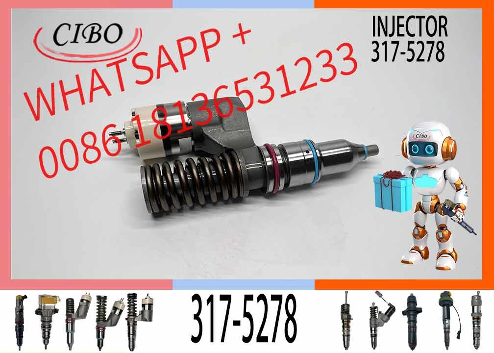 diesel fuel common rail injector 20R-0055 317-5278 229-8842 10R-1256 10R-1003 212-3463 317-5278 for C12 C+ Excavator