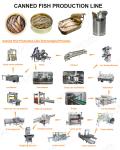 Salmon Tuna Canning Machine Customizable Canned Fish Process Line