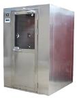 1.1KW 220V Clean Air In Shower Full Stainless Steel Double Automatic Door Air