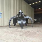 Manufacturer High Efficiency Excavator Mechanical Orange Peel Grapple For Sanny