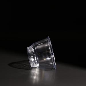 China Transparent Disposable Plastic PET Cups In Customized Printing For Cold Beverage Bubble Tea factory