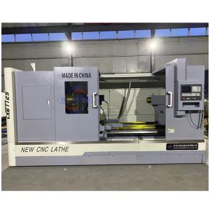 CK61125 Flat Bed Cnc Lathe Horizontal Automatic Turning Machine