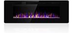 Household Decorative 3D Electric Fireplace with 9 Flame Colors and Metal