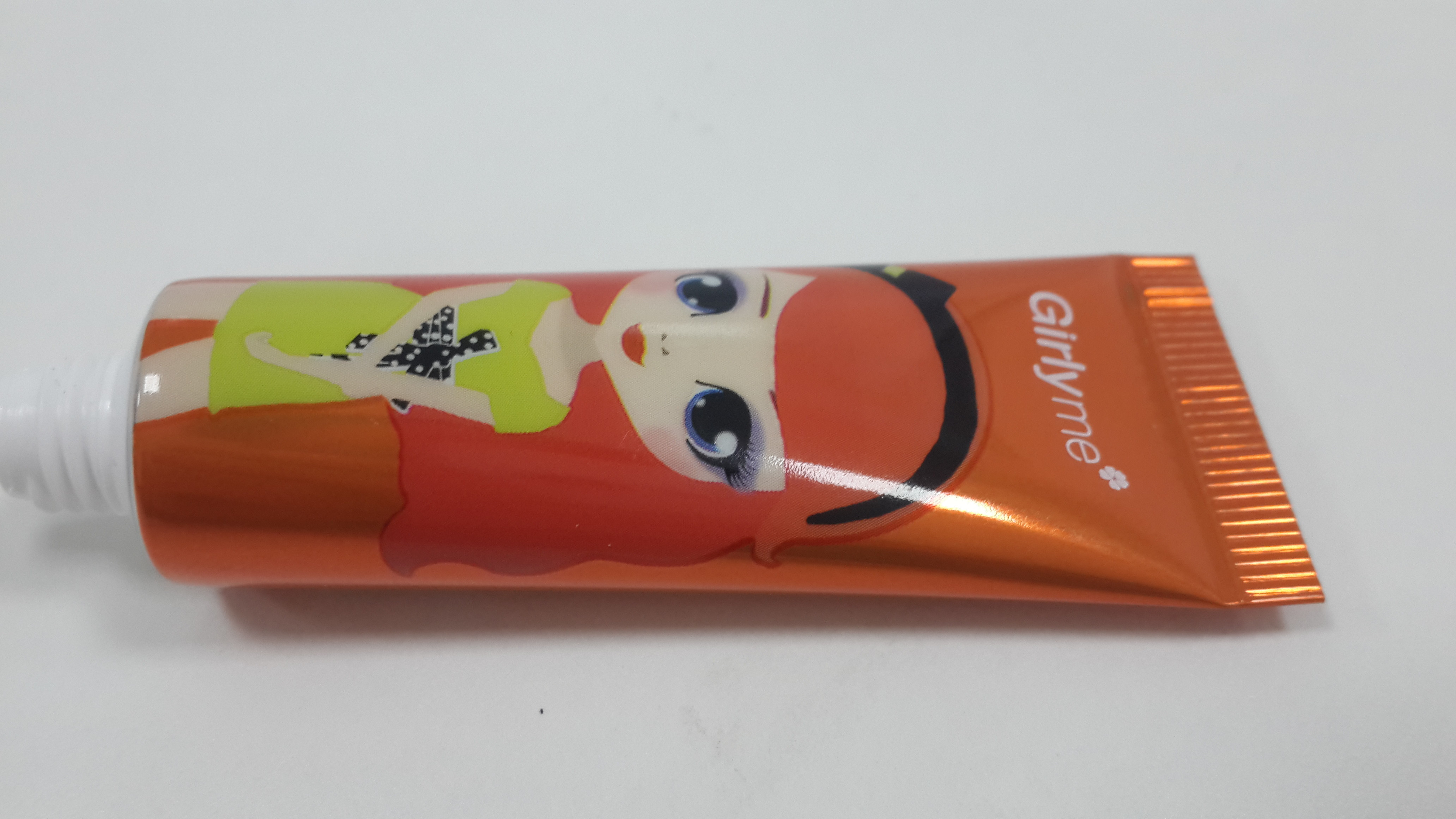 10g Eye Cream Packaging Shiny CAL Cosmetic Tube With Long Shoulder , Colorful Printing Diameter 19mm