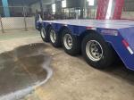 3 axles Excavator Transport Gooseneck Lowboy Low Loader Bed Lowbed Semi Truck