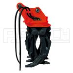 Tractor Grapple, log grapple manual widely used in quarry, forestry wood
