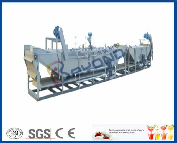 Sanitizing Plastic Bottles Milk Pasteurization Equipment With Stainless Steel