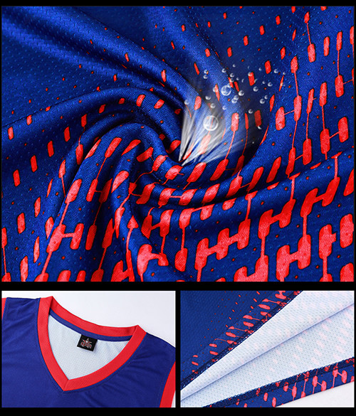 Competition Clothing Jersey Polyester Sportswear Quick Dry Men Basketball Sets