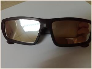 China 5 Density Anti UV Protection Passed solar filter glasses , PET glasses for solar eclipse factory
