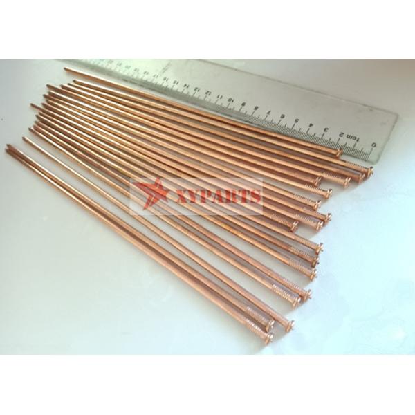 4mmx270mm Copper Plated Cd Weld Insulation Pins Capacitor Discharge