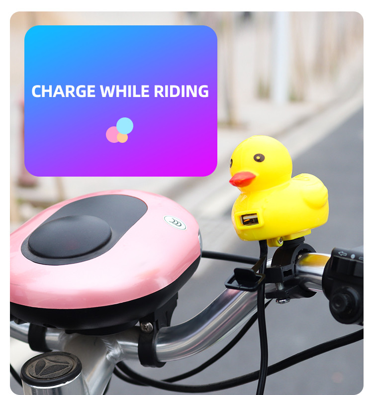 Yellow Duck 2.5A Motorcycle Usb Phone Charger , OEM Motorcycle 12v Usb Socket