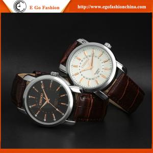 China 023A Fashion Business Watches Man Women's Quartz Watch Analog Stainless Steel Luxury Watch factory