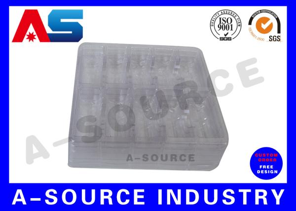 Custom Medication Blister Packaging For Pharmaceutical Glass Bottles /