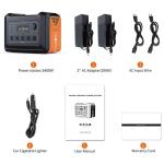 2400W Outdoor Camping Portable Solar Power Bank 48V 2232Wh