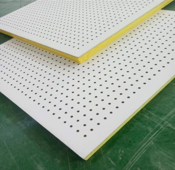 600*600mm or 600*1200mm Eco-Friendly E1 Fiberglass Ceiling Panel for Acoustic
