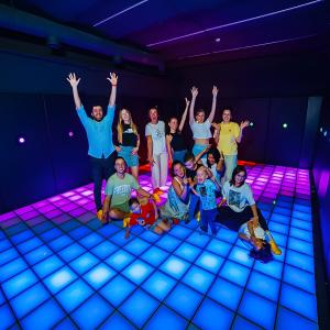 China New Interactive Escape Room Game Led Floor Game Room factory