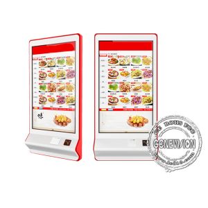 Capacitive Touch Screen Self-service Paying Machine 32inch Ultra-thin Smart Wall