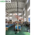 4.5m CCTV pneumatic telescopic mast for mobile surveillance-inside CCTV wires
