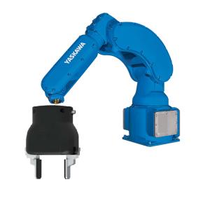 China Car Painting Robotic Arm 6 Axis Yaskawa MPX1150 With CNGBS Robot Gripper For Painting Robot Wall factory