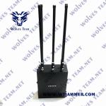 Military EOD Backpack Signal Jammer GSM 80 Watt Manpack RF Jammer