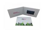 IPS Screen LCD Video Brochure Card , Video Player Greeting Cards For Wedding