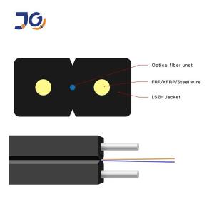 China Single Mode LSZH GJXH FTTX FTTB FTTH Fiber Optic Drop Cable factory