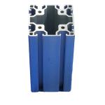 Powder Coated Aluminum Profiles Punching Channel Oem Led Extrusion 6063 T42