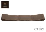 Skin Friendly 24cm*4cm Silicone Headband Translucent Color Anti Slip