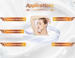 200W 755 Alexandrite Laser Permanent Hpainless Epilator Hair Removal YD NAG