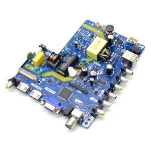 China T.R617.816 2AV Connectors Universal LED LCD TV Motherboard For 42 Inches factory