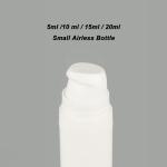 Sample Free 5ml 10ml 15ml 30ml Clear Empty Airless Pump Serum Lotion Frosted
