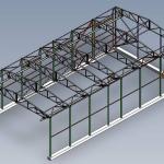 Steel Structure Aircraft Hangar Buildings Customized Industrial Steel Structure