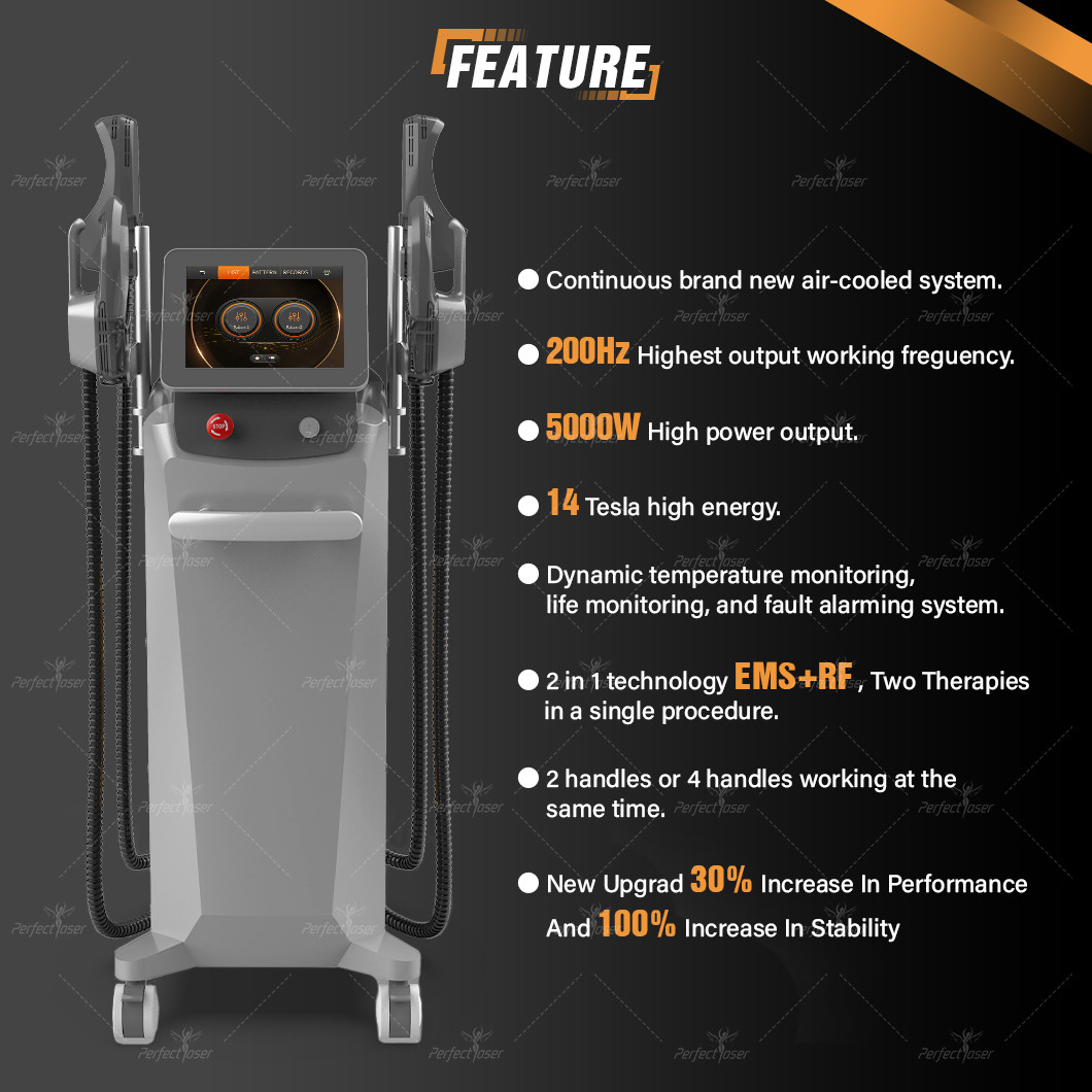 Efficient Ems Muscle Body Slimming Increase Building Pelvic Floor Chair Stimulation Machine