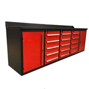 China Powder Coating Finish Industrial Electronic Foldable Workbench with 5 Inch PU Casters factory
