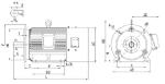 3 Hp Cable Drum High Torque Motor Dedicated Asynchronous Electric Motor