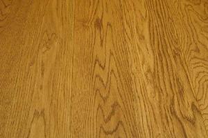 China Golden wheat stain oak solid wood floors on sale