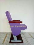 Aluminium Leg Wooden Armrest Theatre Seat Low Back 560mm Width Auditorium For