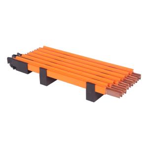 China Conductive Bar Copper Pvc 3 4 6p Trolley Insulated With Current Collector factory