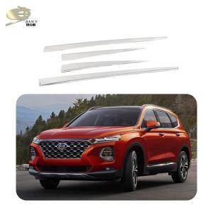 China 3.2mm Thickness Exterior Body Kits Door Trim Cover Chrome For Hyundai Tucson 2021 2022 factory