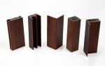 0.7mm Wood Grain 6061 Aluminum Extrusion For Kitchen Cabinet