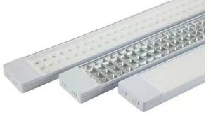 China Dimmable LED Linear Batten Lights with 80-83/95-98 CRI, Milky Cover, Isolated Driver factory
