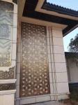 Customized design Rose Gold Hailrine Stainless Steel Room Divider Decoration