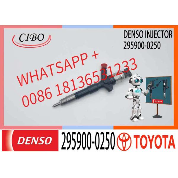 Diesel Fuel Common Rail Injector 23670-30440 23670-39435 295900-0200 295900-0250 For Toyota Hiace Dyna 1KD-FTV