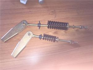 China DIN 43148 Elevator Accessories / Wire Rope Wedge Socket Zinc Plated Surface on sale