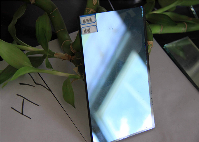 Dark Blue Reflective Float Glass With Strong Abrasion Resistance Sample Available