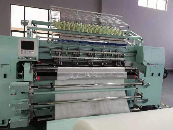 360°Quilt Making Equipment Servo Control Drive Needle Speed Up To 500 Needles /