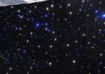 Blue And White LED Star Curtain Backdrop DMX Control For Wedding Event Stage