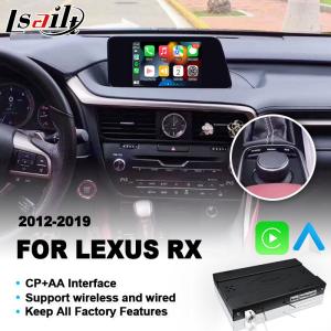 China Wireless Carplay Interface for Lexus RX350L RX450L RX350 RX450h RX200t RX Knob Control 2016-2019 factory