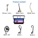 Android 10 FM BT WIFI Capacitive Screen Full Touch Screen Car radio for Toyota
