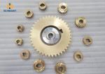 CNC Turning Copper Worm Gear High Wear Resistant High Load Capacity